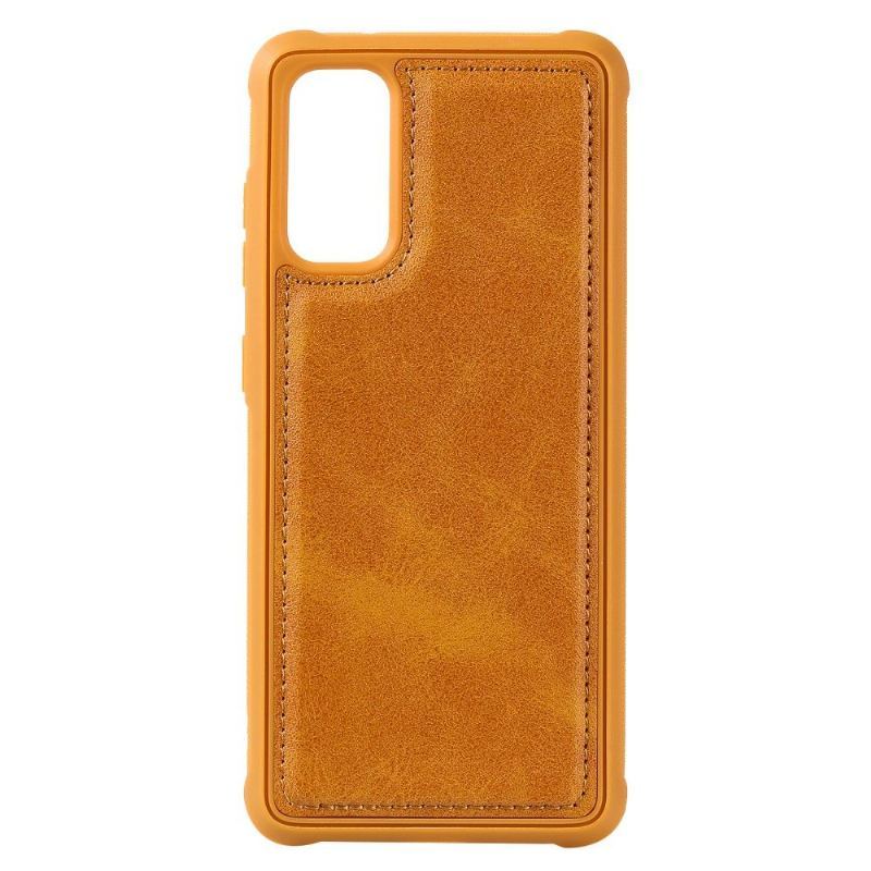 Futerały Etui Folio do Samsung Galaxy S20 2w1 Ze Sztucznej Skóry W Stylu Retro