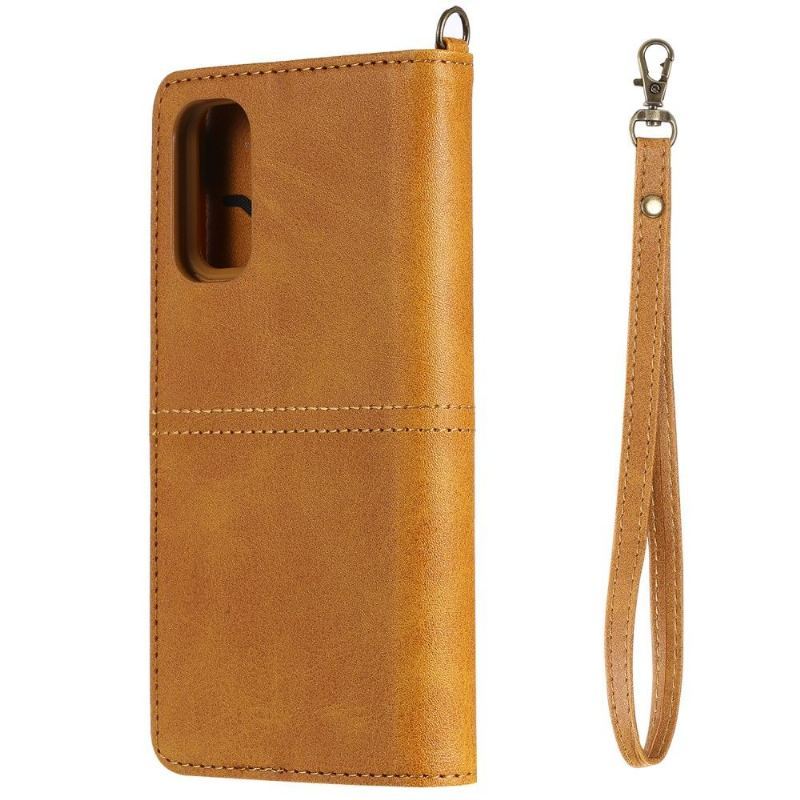 Futerały Etui Folio do Samsung Galaxy S20 2w1 Ze Sztucznej Skóry W Stylu Retro