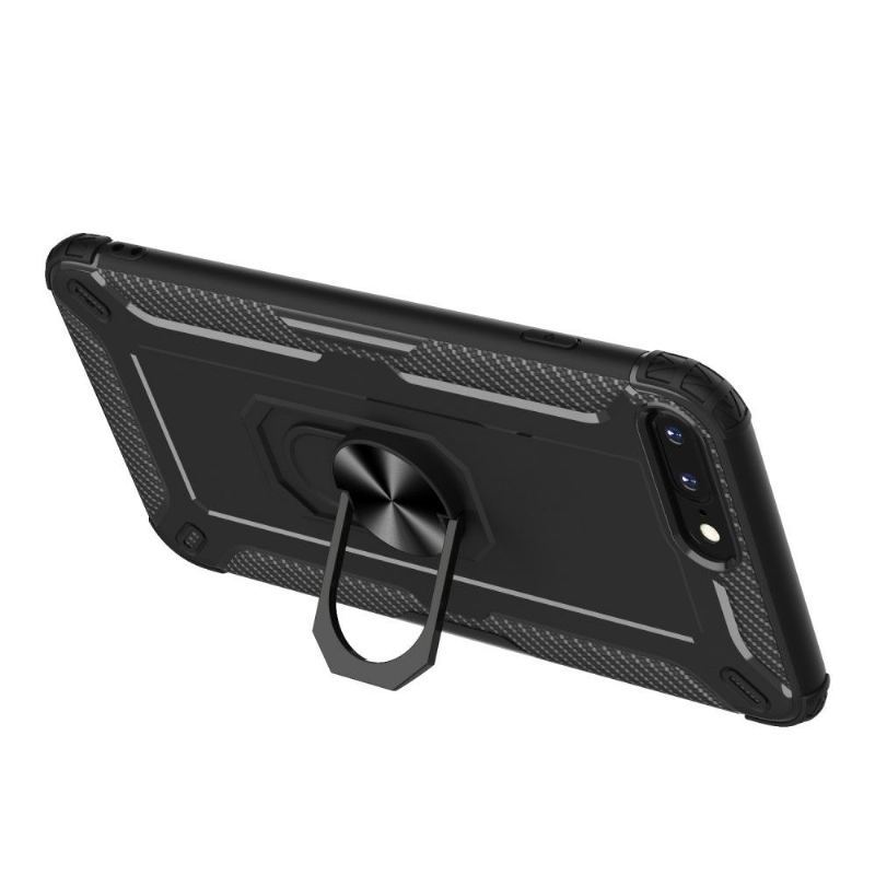 Etui do iPhone 8 Plus / 7 Plus Anti-fall Pierścień Węglowy