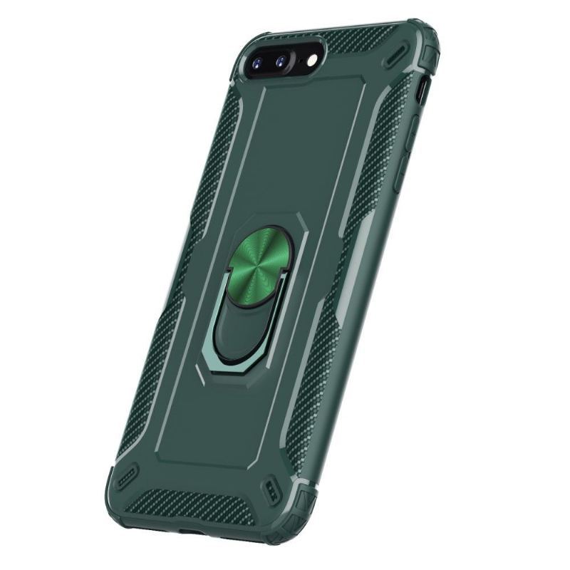 Etui do iPhone 8 Plus / 7 Plus Anti-fall Pierścień Węglowy