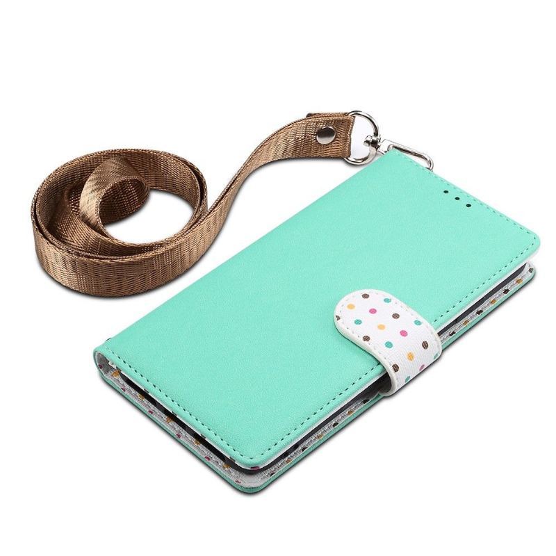 Etui do iPhone 8 Plus / 7 Plus Anti-fall Vintage Wzory W Kropki