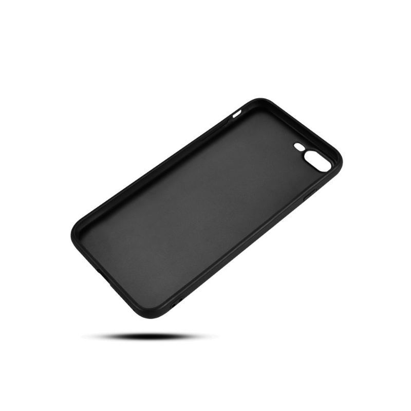 Etui do iPhone 8 Plus / 7 Plus Classic Drobnoziarnista Imitacja Skóry