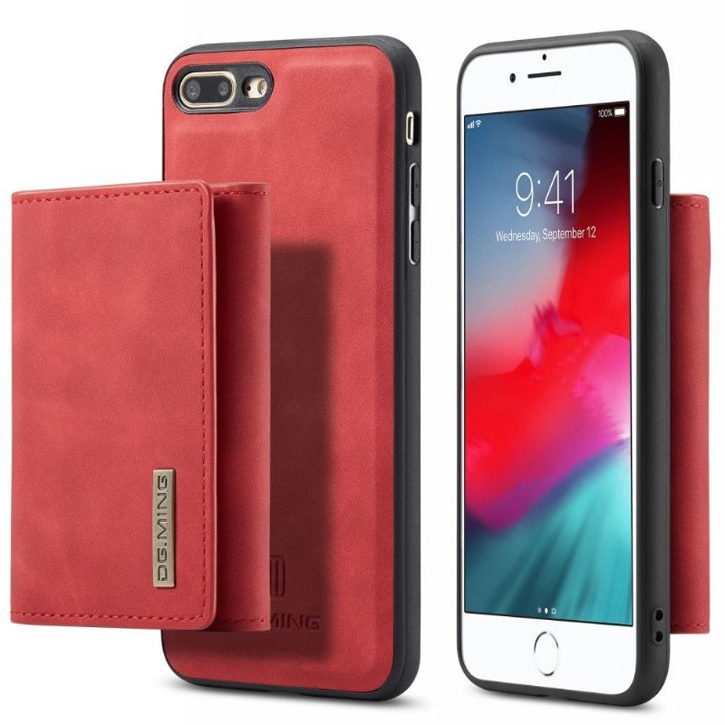 Etui do iPhone 8 Plus / 7 Plus Z Magnetycznym Uchwytem Na Karty