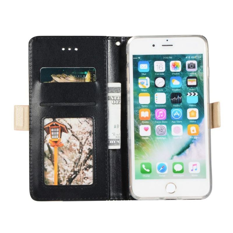 Etui Folio do iPhone 8 Plus / 7 Plus Romance Koronka Z Paskiem