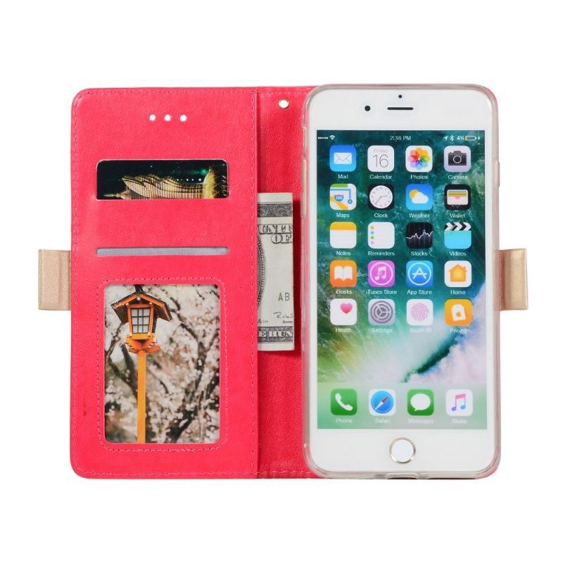 Etui Folio do iPhone 8 Plus / 7 Plus Romance Koronka Z Paskiem