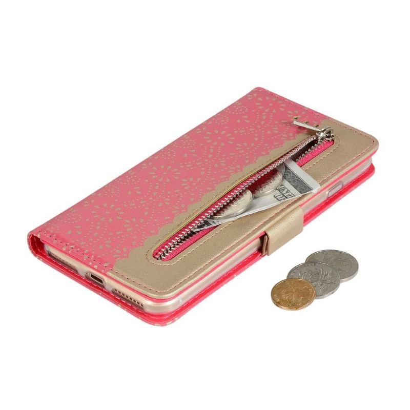 Etui Folio do iPhone 8 Plus / 7 Plus Romance Koronka Z Paskiem