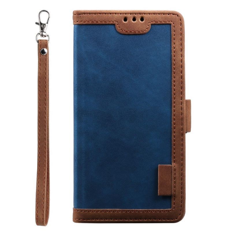 Etui Folio do iPhone 8 Plus / 7 Plus z Łańcuch Vintage Posiadacz Karty