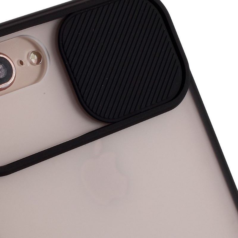 Futerały do iPhone 8 Plus / 7 Plus Obrzeża Przezroczysty Z Tylną Osłoną Obiektywu