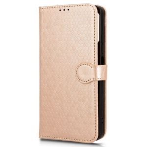 Etui Folio Xiaomi 14 Ultra Błyszczące Kropki Z Paskiem Etui Ochronne