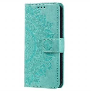 Etui Folio Do Google Pixel 8 Mandala Z Paskiem