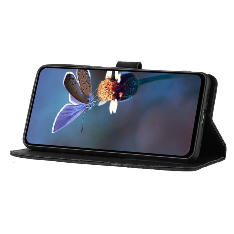 Etui Folio Google Pixel 8 Kwiatowy Nadruk