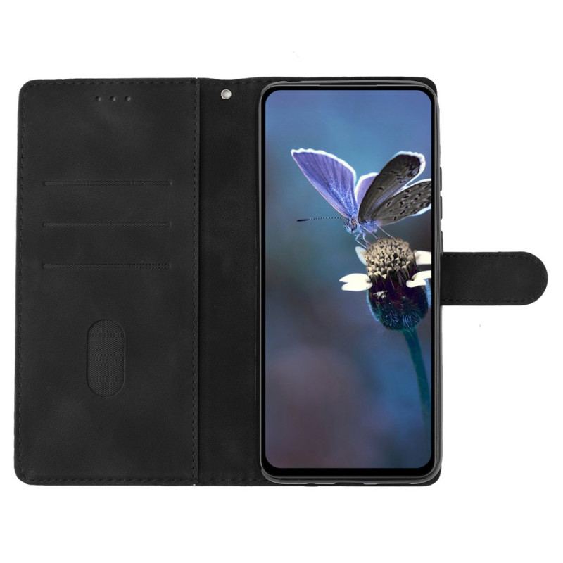 Etui Folio Google Pixel 8 Ładne Kwiaty Z Paskiem Etui Ochronne