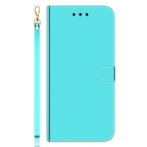 Etui Folio Google Pixel 8 Lusterko I Smycz