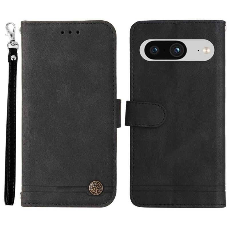 Etui Folio Google Pixel 8 Nit I Pasek Etui Ochronne