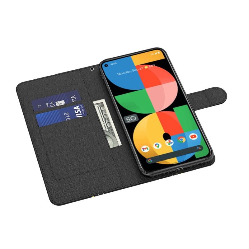 Etui Folio Google Pixel 8 Sen O Kotku Z Paskiem Etui Ochronne