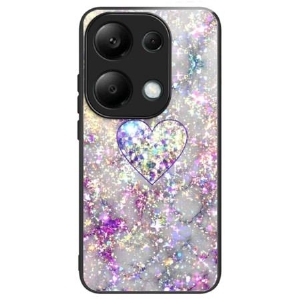 Etui Do Xiaomi Redmi Note 13 Pro 4g Brokatowe Serce Ze Szkła Hartowanego