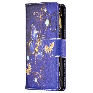 Etui Folio Do Xiaomi Redmi Note 13 Pro 4g Fioletowy Portfel W Motyle Z Paskiem