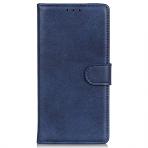 Etui Folio Do Xiaomi Redmi Note 13 Pro 4g Matowa Sztuczna Skóra