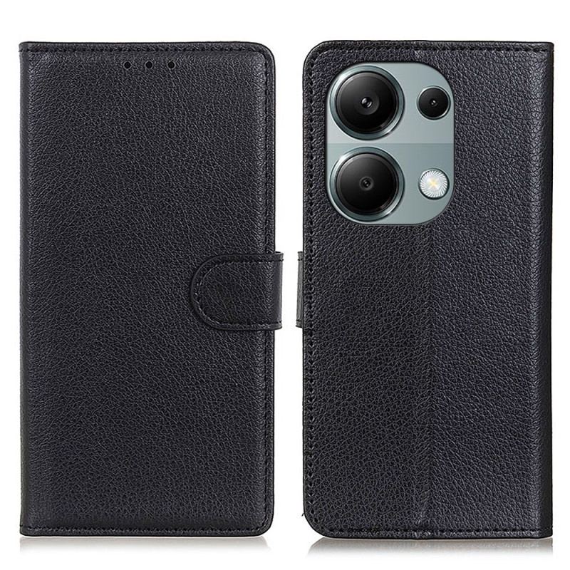 Etui Folio Do Xiaomi Redmi Note 13 Pro 4g Tradycyjna Sztuczna Skóra