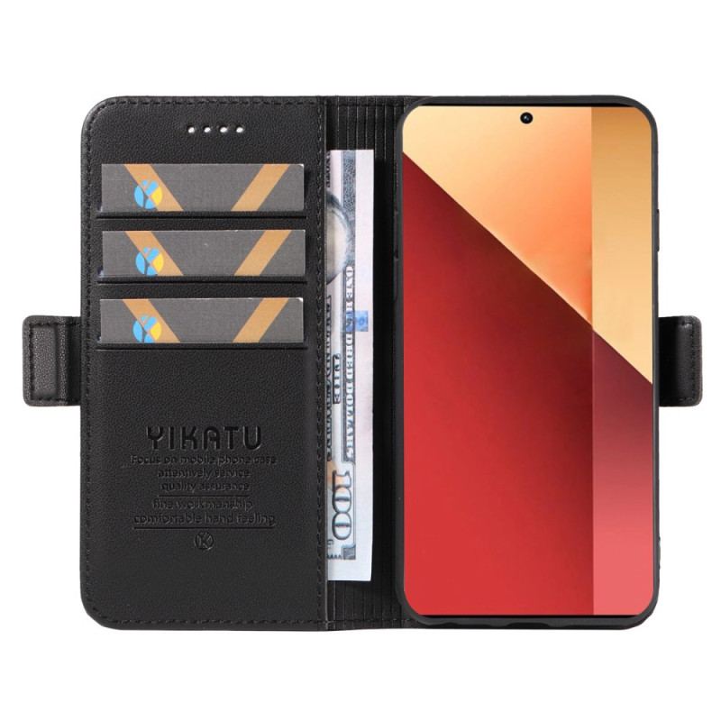 Etui Folio Do Xiaomi Redmi Note 13 Pro 4g Yikatu