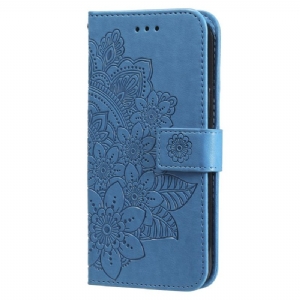 Etui Folio Xiaomi Redmi Note 13 Pro 4g Druk Mandali Etui Ochronne