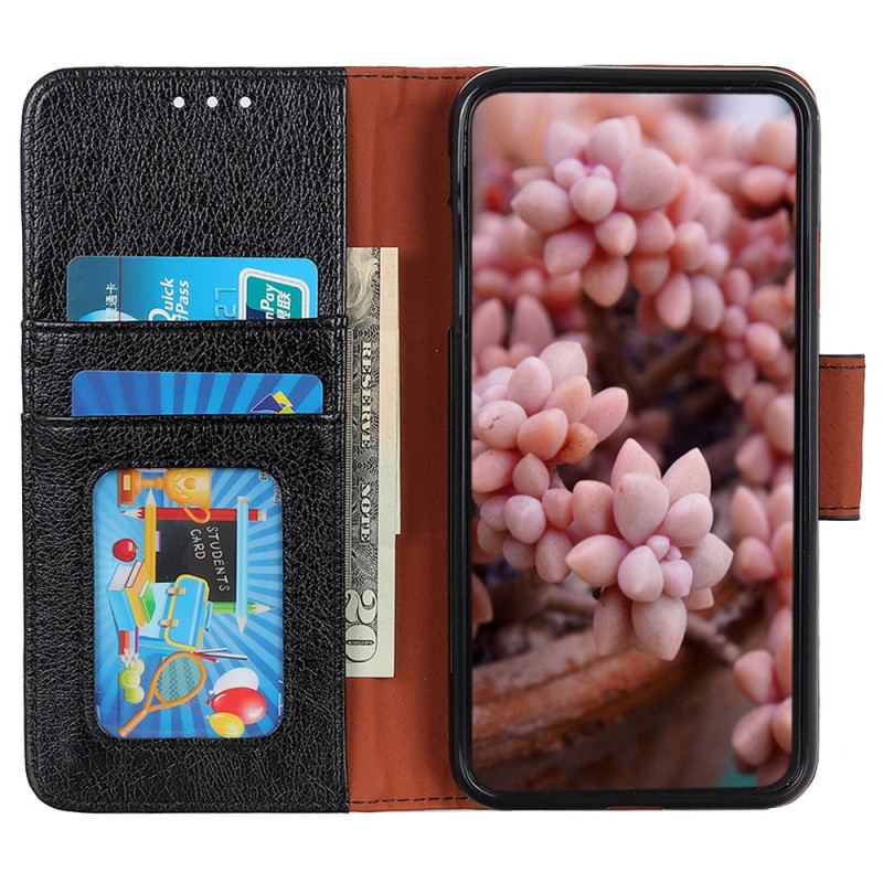 Etui Folio Xiaomi Redmi Note 13 Pro 4g Dwoina Nappa Etui Ochronne