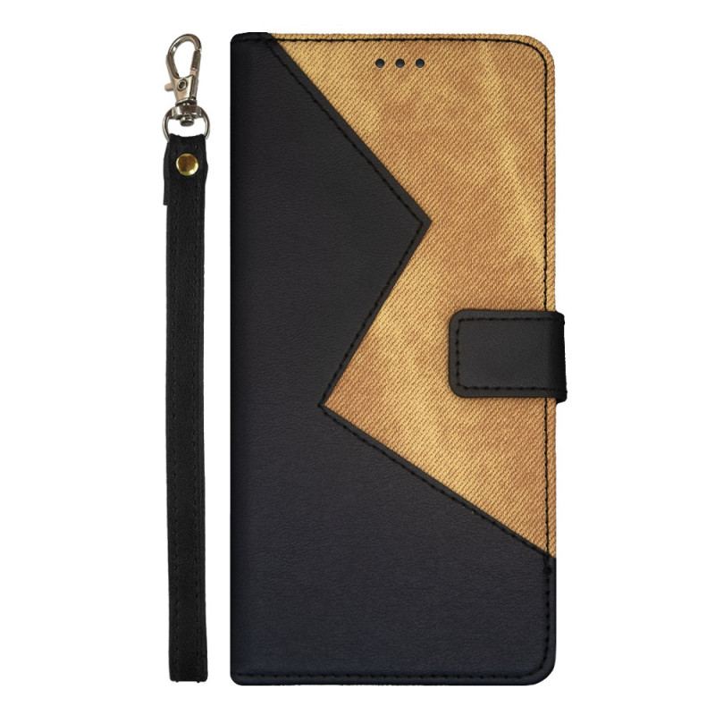 Etui Folio Xiaomi Redmi Note 13 Pro 4g Dwukolorowy Idewei Etui Ochronne