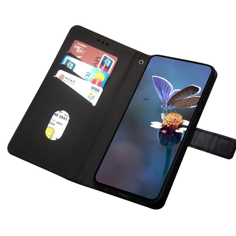 Etui Folio Xiaomi Redmi Note 13 Pro 4g Dwukolorowy Idewei Etui Ochronne