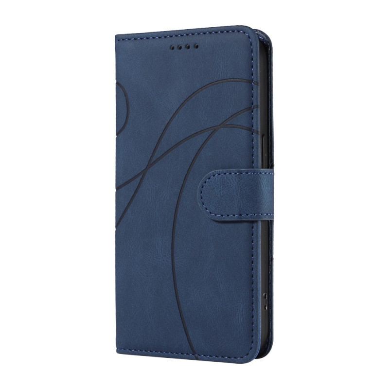 Etui Folio Xiaomi Redmi Note 13 Pro 4g Faliste Linie