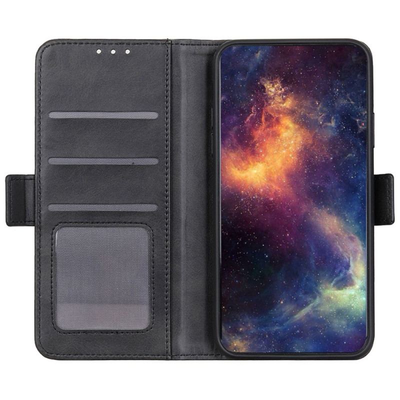 Etui Folio Xiaomi Redmi Note 13 Pro 4g Podwójne Zapięcie Etui Ochronne