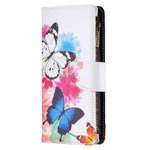 Etui Folio Xiaomi Redmi Note 13 Pro 4g Portfel Z Dwoma Motylkami Etui Ochronne