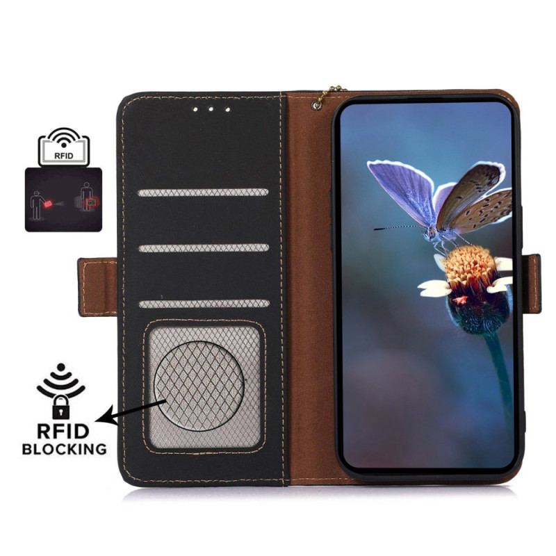 Etui Folio Xiaomi Redmi Note 13 Pro 4g Skóra Blokująca Rfif Etui Ochronne