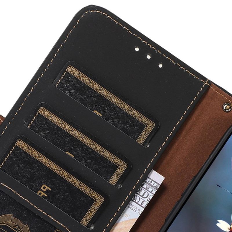 Etui Folio Xiaomi Redmi Note 13 Pro 4g Skóra Blokująca Rfif Etui Ochronne