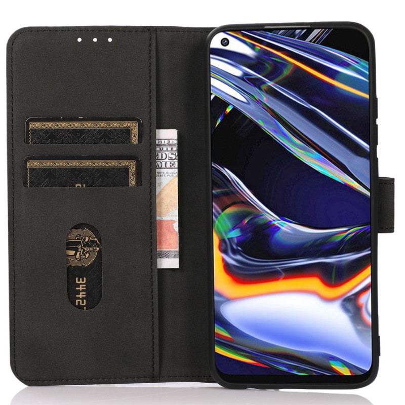 Etui Folio Xiaomi Redmi Note 13 Pro 4g Skórzany Styl Khazneh Etui Ochronne