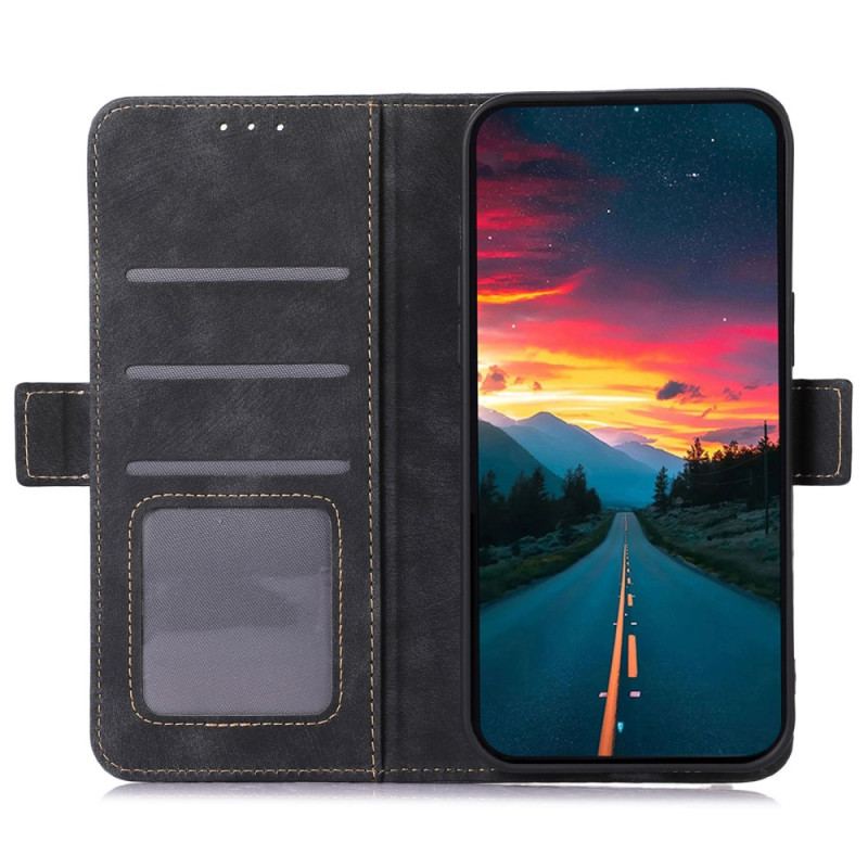 Etui Folio Xiaomi Redmi Note 13 Pro 4g Skórzany Styl Vintage Abeel