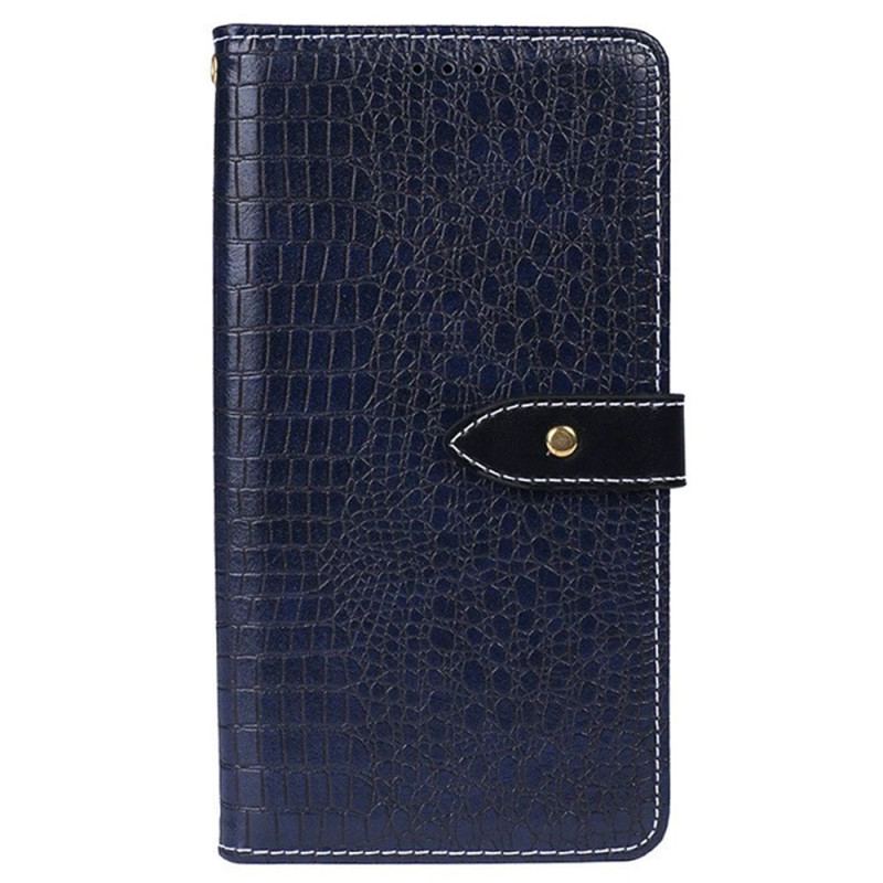 Etui Folio Xiaomi Redmi Note 13 Pro 4g Tekstura Krokodyla Idewei Etui Ochronne