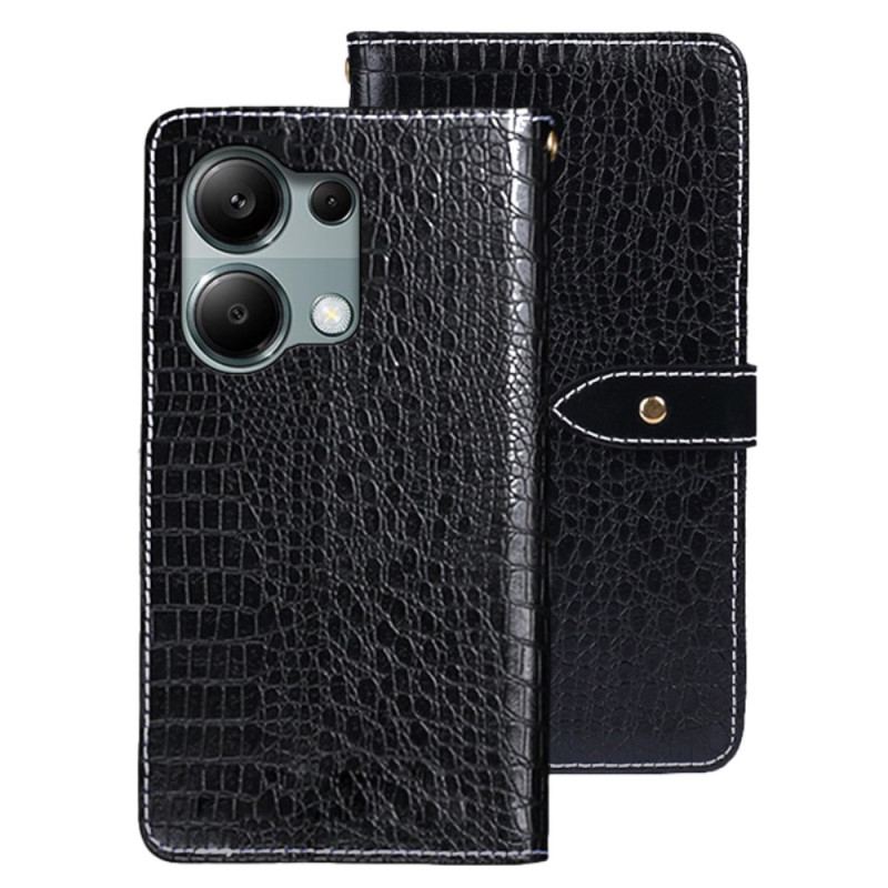 Etui Folio Xiaomi Redmi Note 13 Pro 4g Tekstura Krokodyla Idewei Etui Ochronne