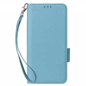 Etui Folio Xiaomi Redmi Note 13 Pro 4g Ultracienki Pasek Etui Ochronne