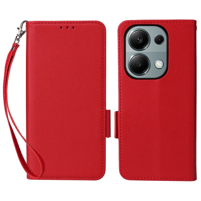 Etui Folio Xiaomi Redmi Note 13 Pro 4g Ultracienki Pasek Etui Ochronne