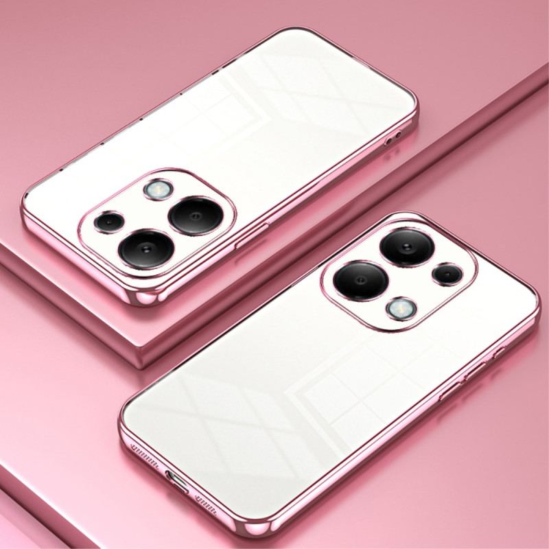 Etui Xiaomi Redmi Note 13 Pro 4g Obręcz Z Efektem Metalu