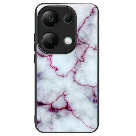 Etui Xiaomi Redmi Note 13 Pro 4g Obudowa Ze Szkła Hartowanego W Kolorze Fioletowego Marmuru