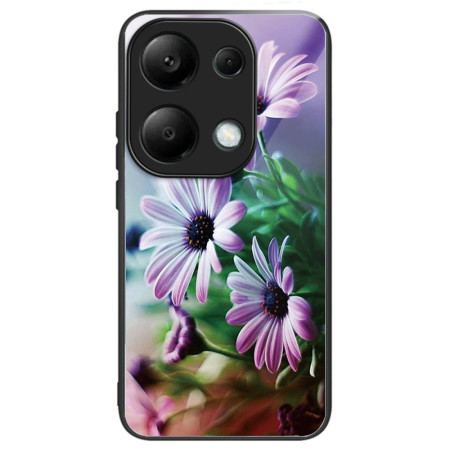 Etui Xiaomi Redmi Note 13 Pro 4g Szkło Hartowane W Kolorze Fioletowej Chryzantemy