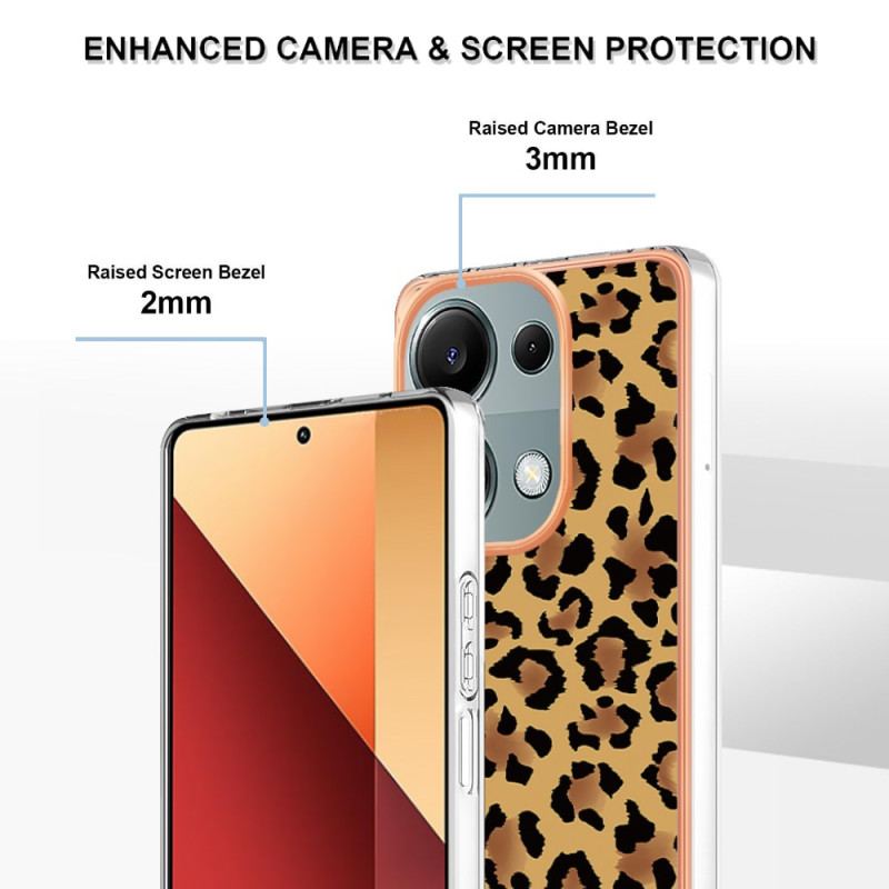 Etui Xiaomi Redmi Note 13 Pro 4g Wzór Lamparta