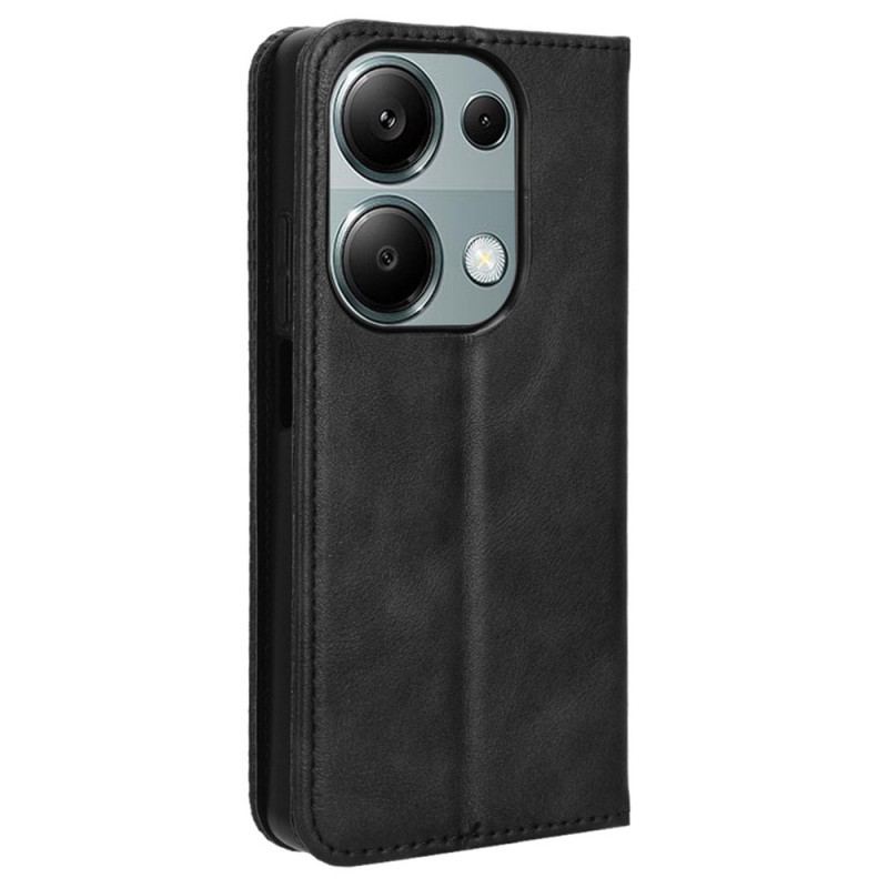 Flip Kotelot Xiaomi Redmi Note 13 Pro 4g Styl Vintage Etui Ochronne