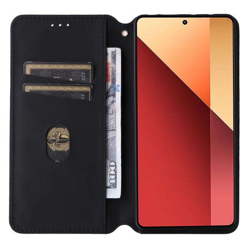 Flip Kotelot Xiaomi Redmi Note 13 Pro 4g Wzór Rombu