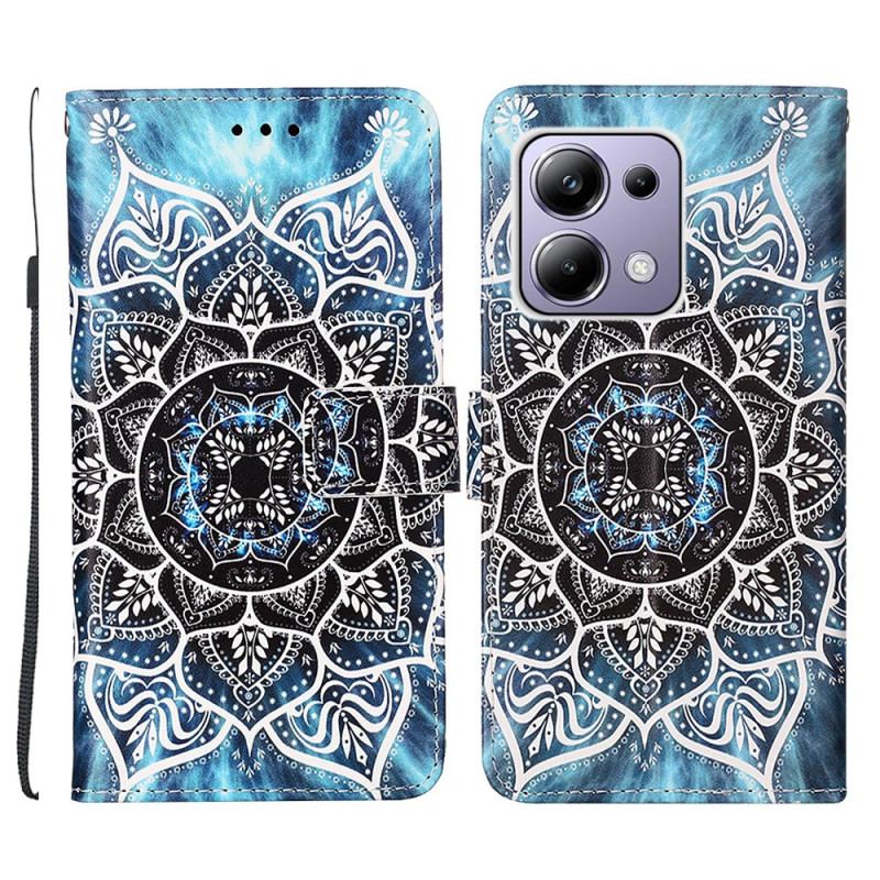 Pokrowce Xiaomi Redmi Note 13 Pro 4g Mandala Kwiatowa Z Paskiem