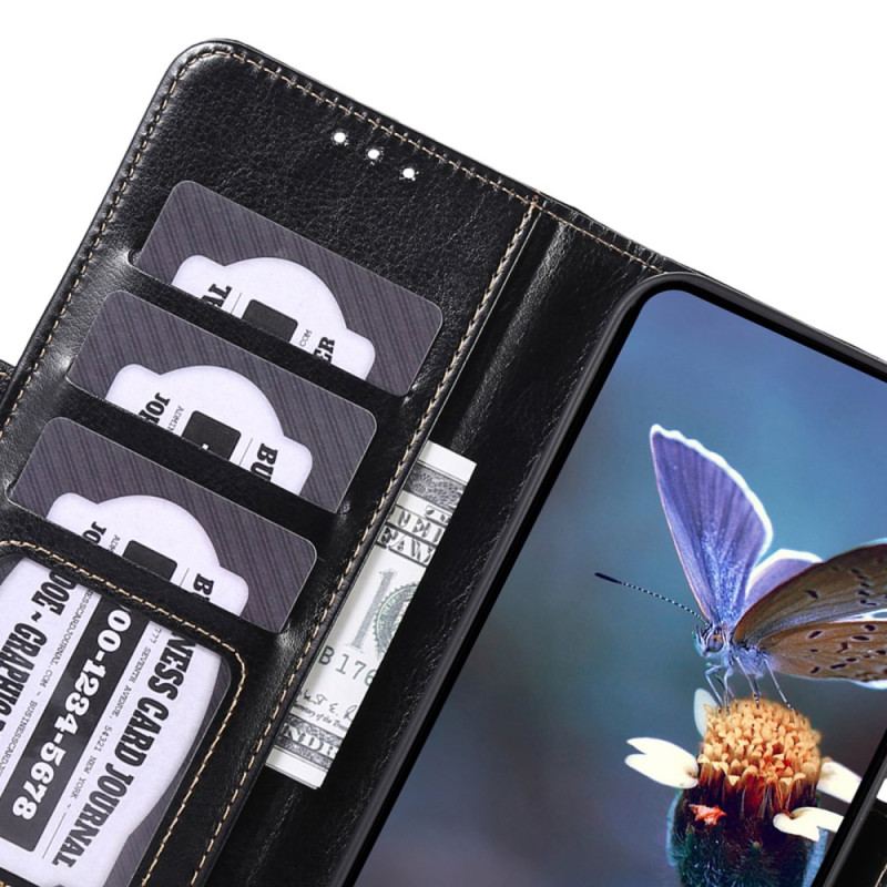 Skórzany Futerał Xiaomi Redmi Note 13 Pro 4g Etui Na Telefon Abeel