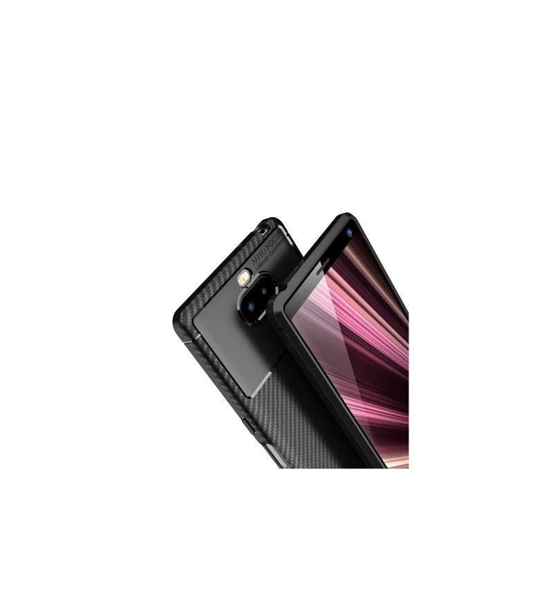 Futerały do Sony Xperia 10 Obrzeża Karbon Classy In Gel