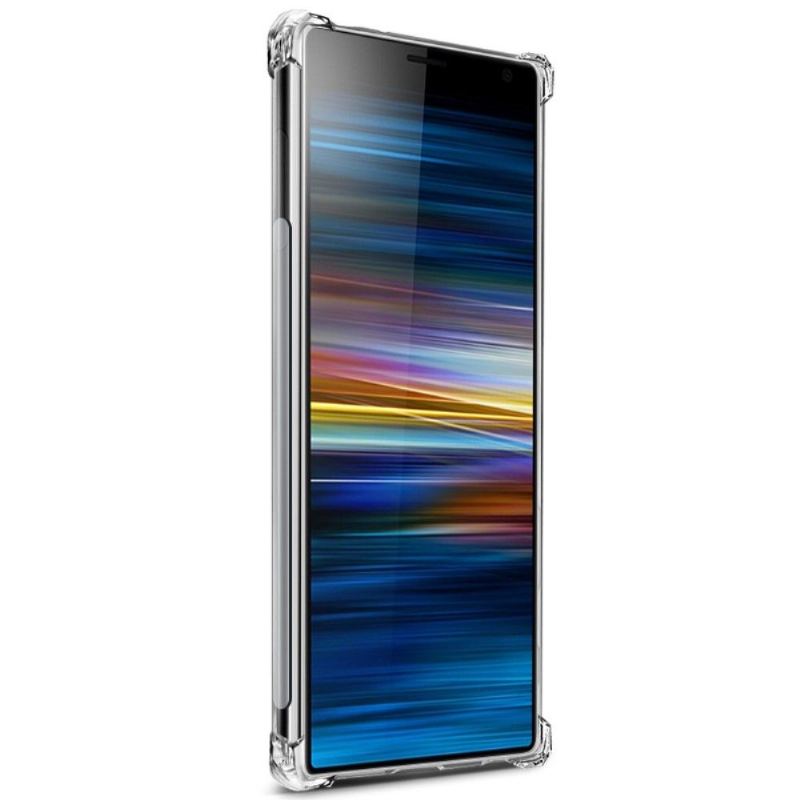 Futerały do Sony Xperia 10 Przezroczysty + Folia Ochronna