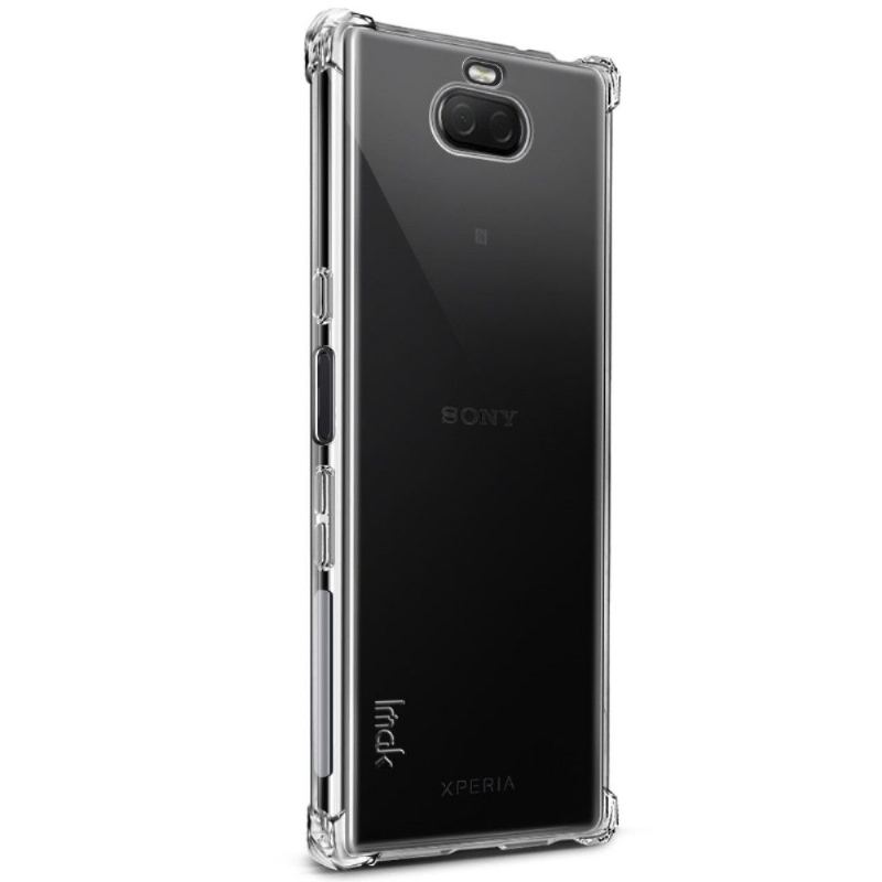 Futerały do Sony Xperia 10 Przezroczysty + Folia Ochronna